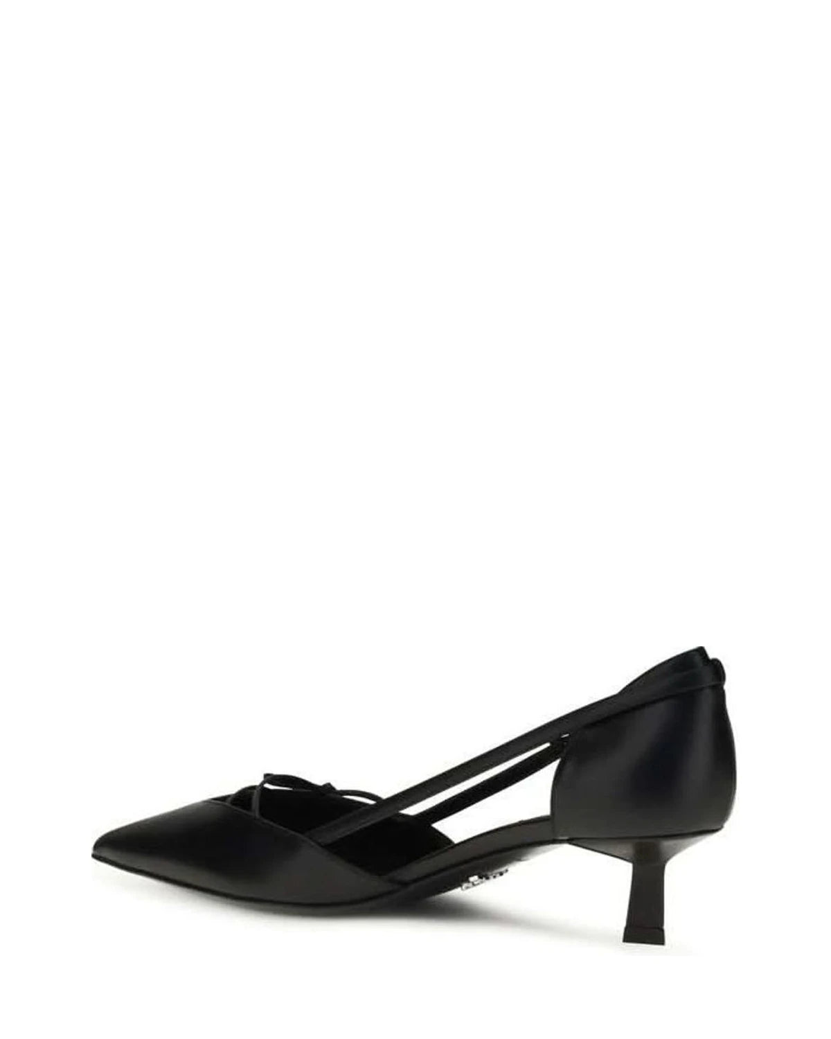 Prada Black Mid Heel Pumps Glam Steals
