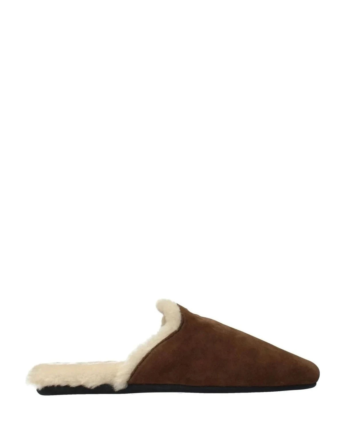 Prada Brown Leather Slippers Glam Steals