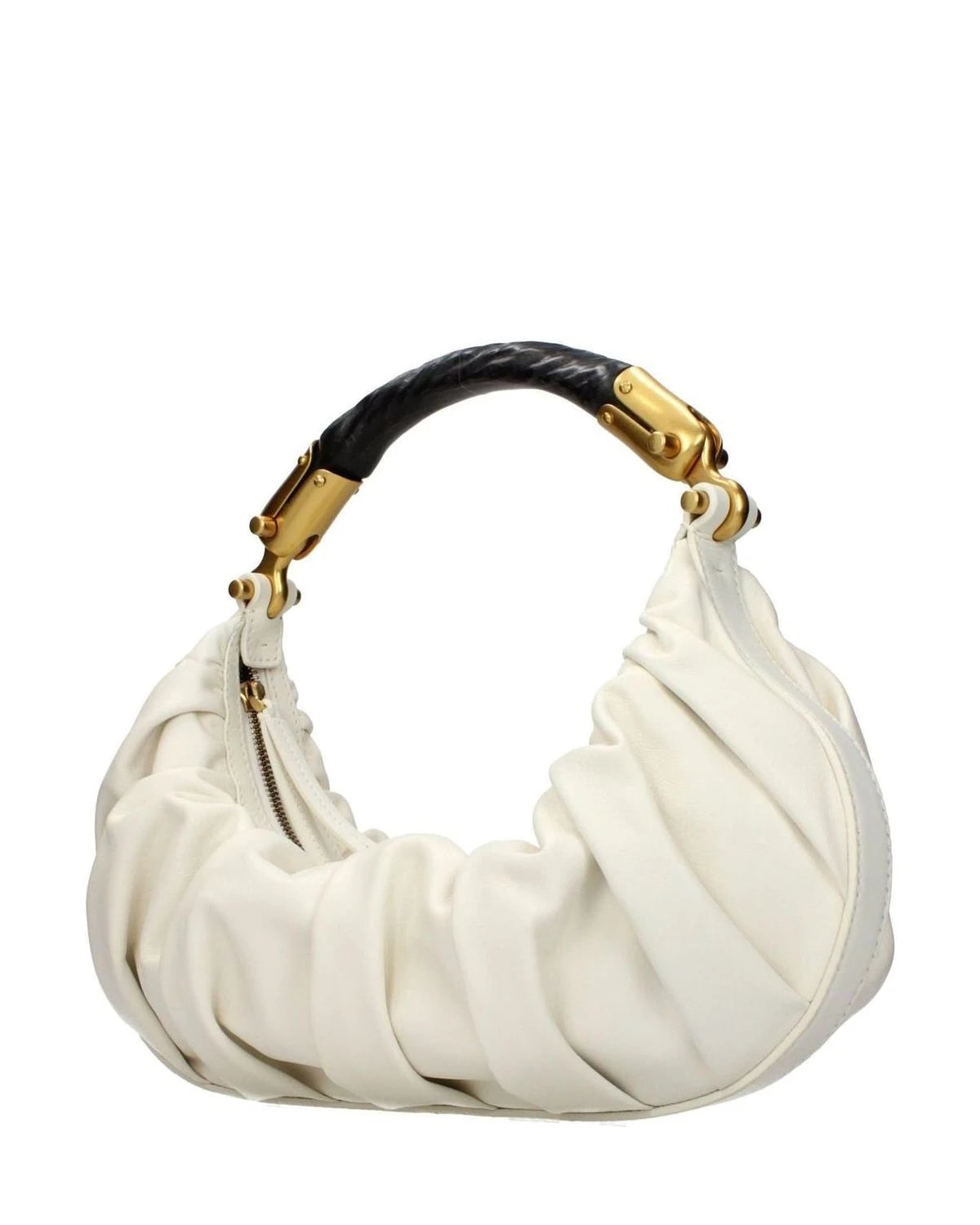 Balmain Beige Leather Handbag Glam Steals