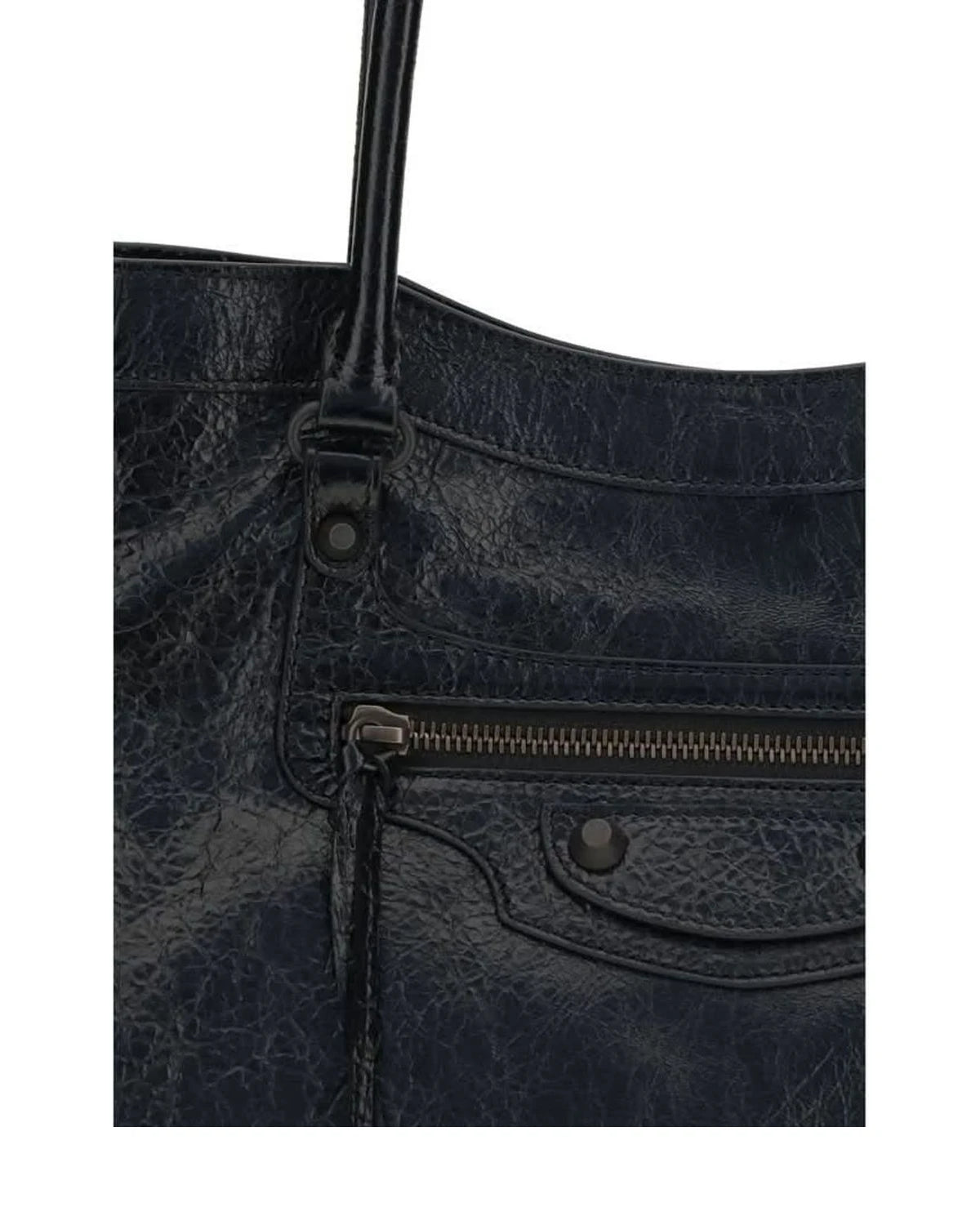 Balenciaga Black Lamb Ovis Aries Shoulder Bag Glam Steals