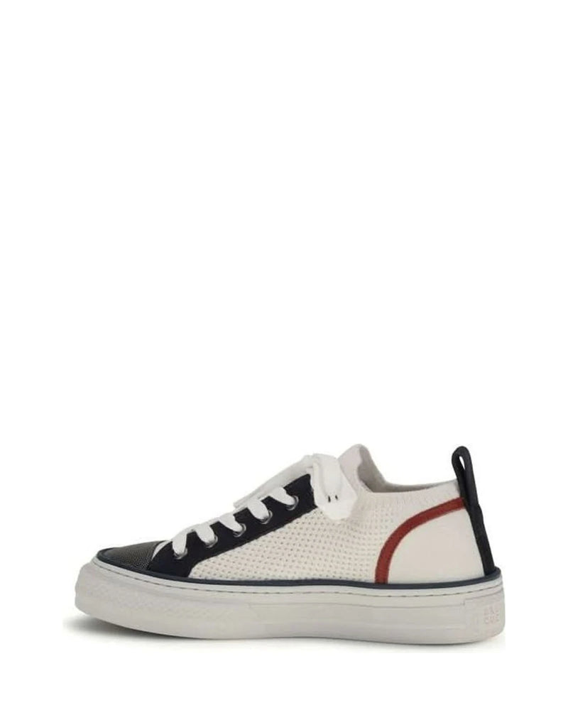 Multicolor Cotton Low Top Sneakers Glam Steals