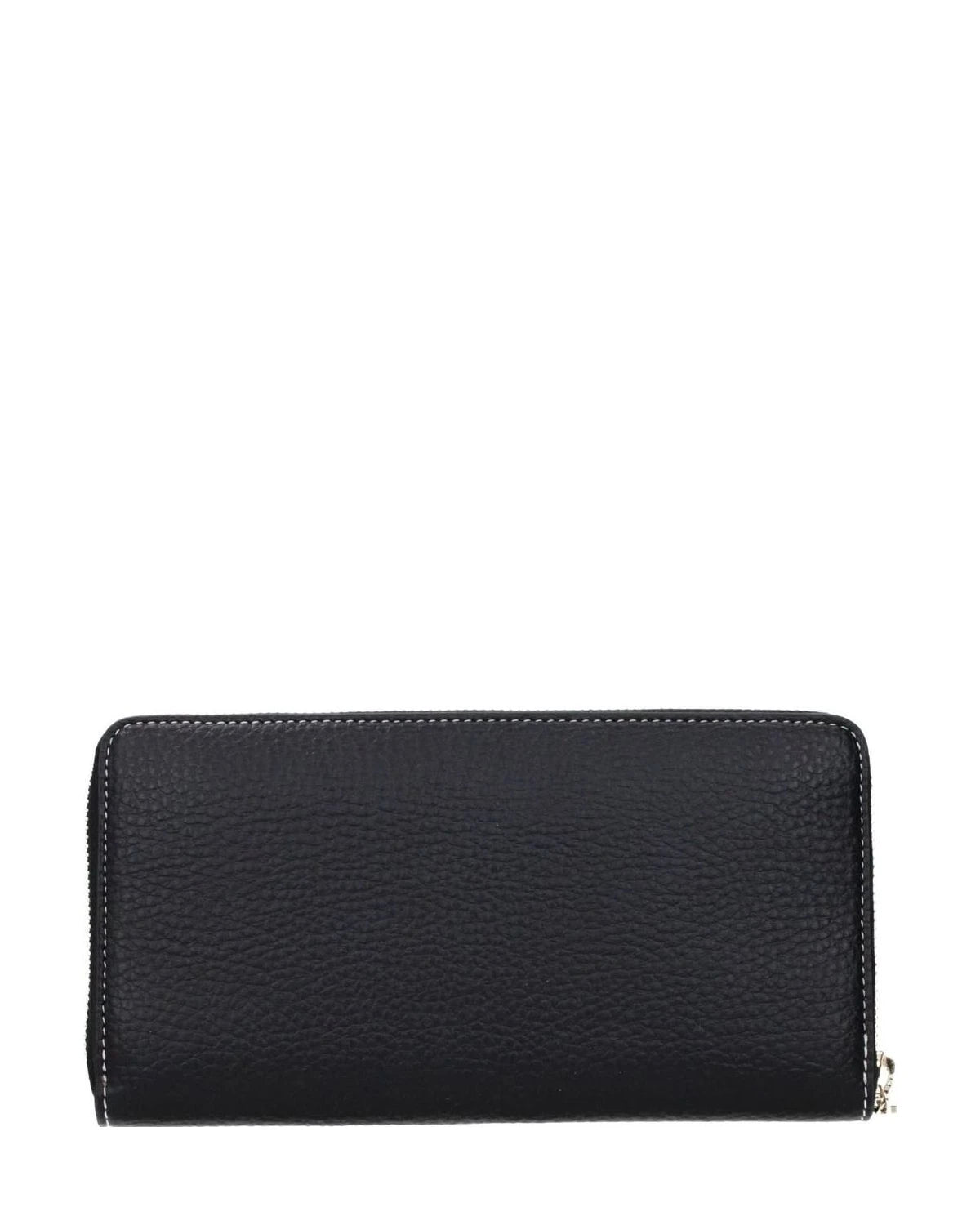 Stella Mccartney Black Leather Wallet 
