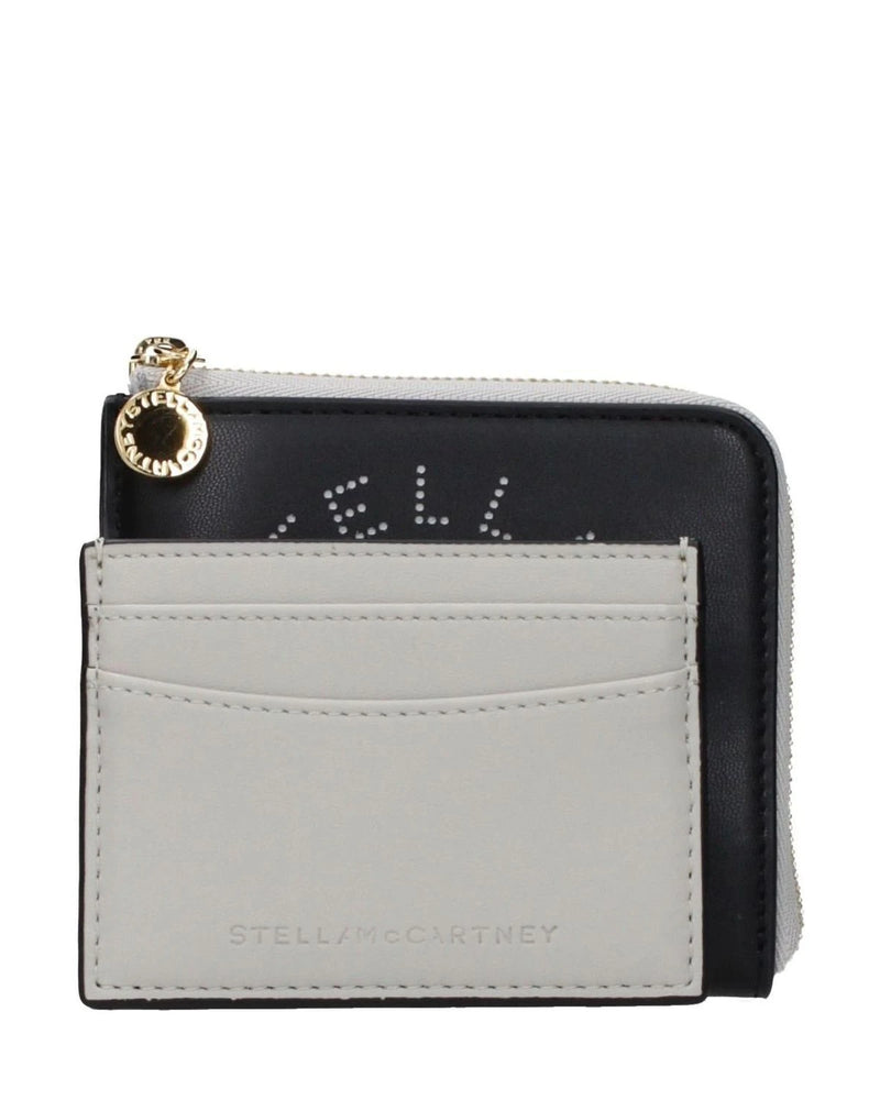 Stella Mccartney Black Leather Wallet Glam Steals
