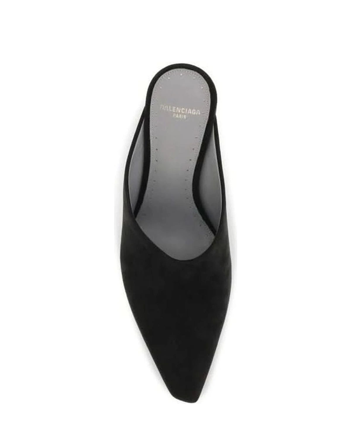 Balenciaga Black Suede Leather High Heel Pumps Glam Steals