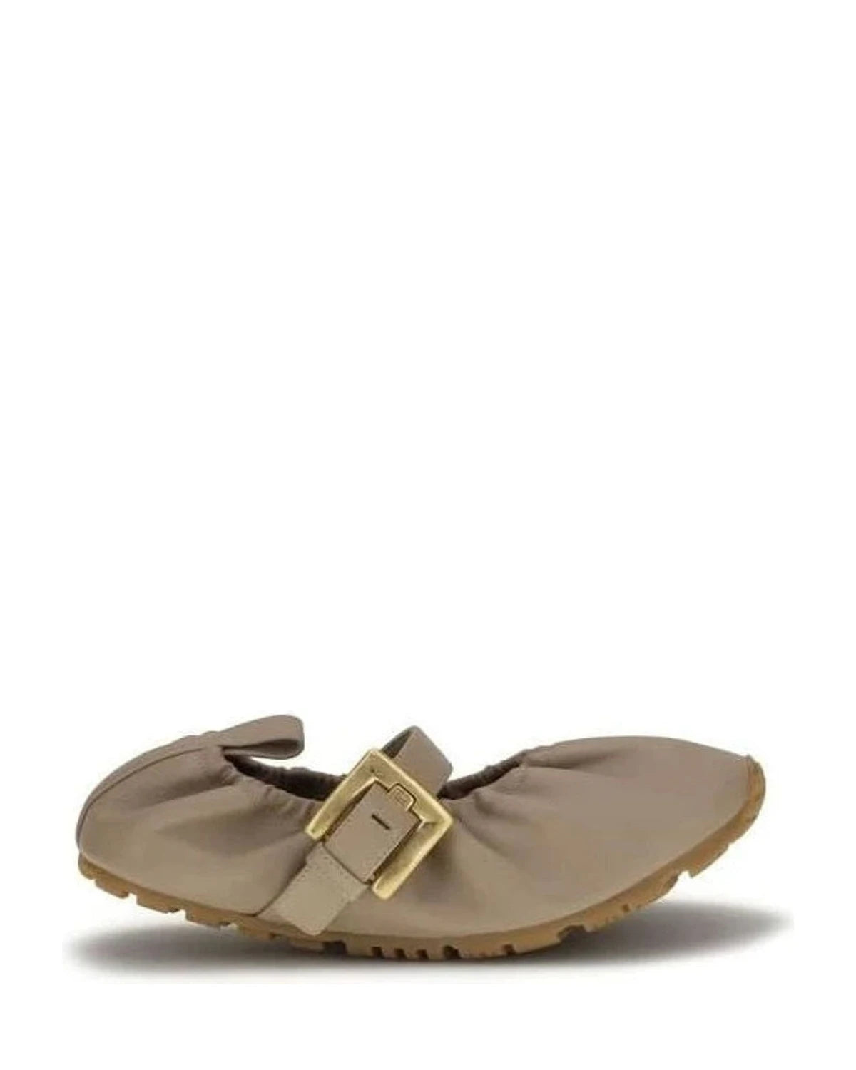 Balmain Beige Ballet Flats Glam Steals