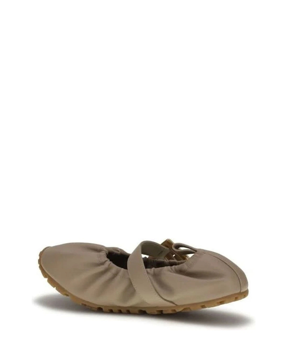 Balmain Beige Ballet Flats Glam Steals