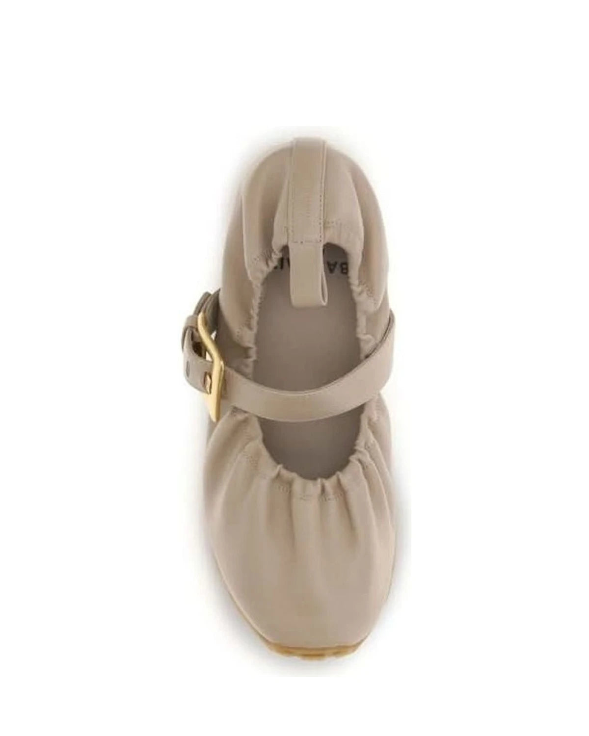 Balmain Beige Ballet Flats Glam Steals