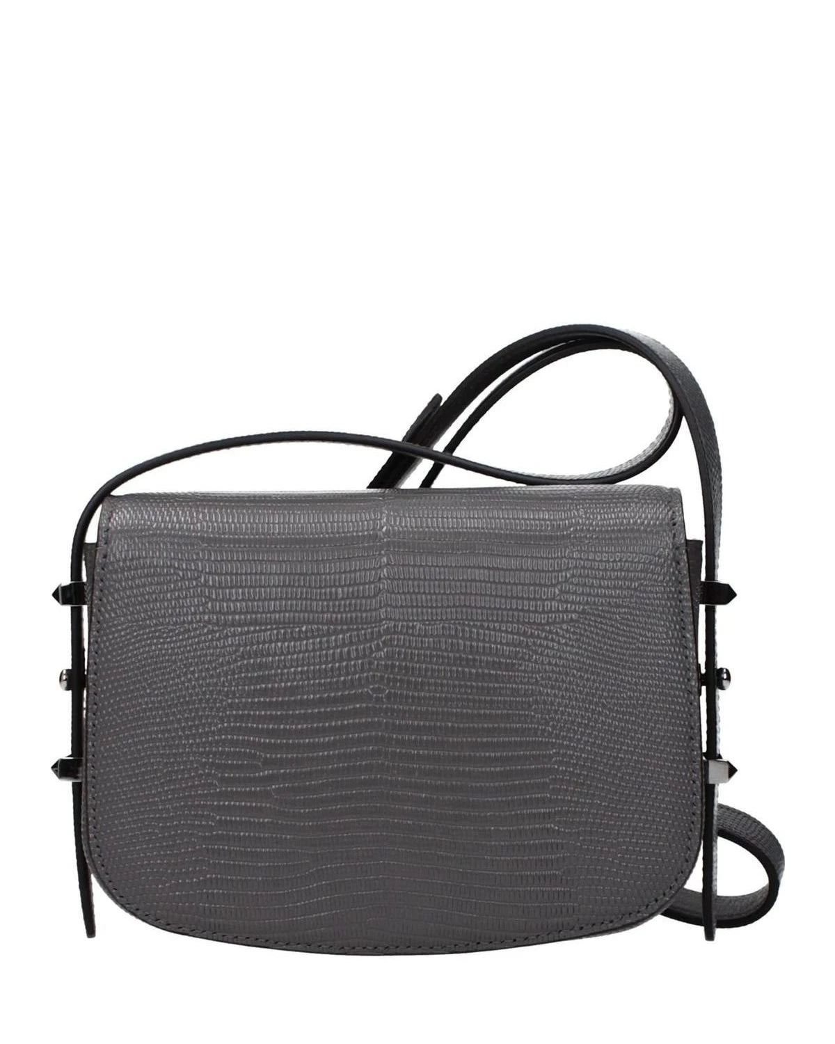 Jimmy Choo Gray Leather Shoulder Bag Glam Steals