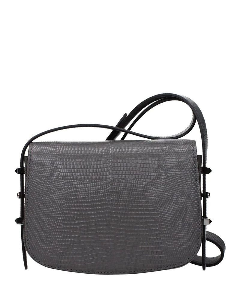 Jimmy Choo Gray Leather Shoulder Bag Glam Steals