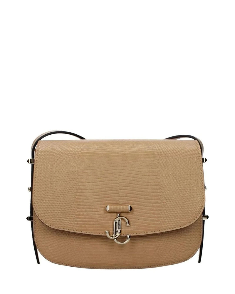 Jimmy Choo Brown Leather Crossbody Bag Glam Steals