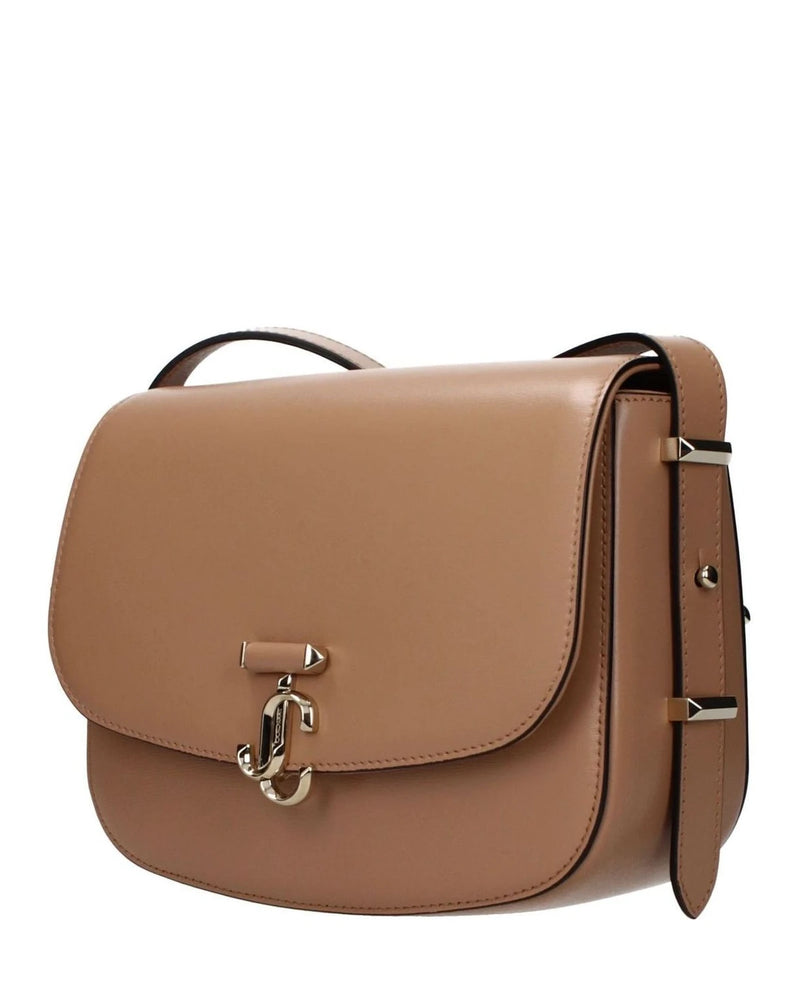 Jimmy Choo Brown Leather Crossbody Bag Glam Steals