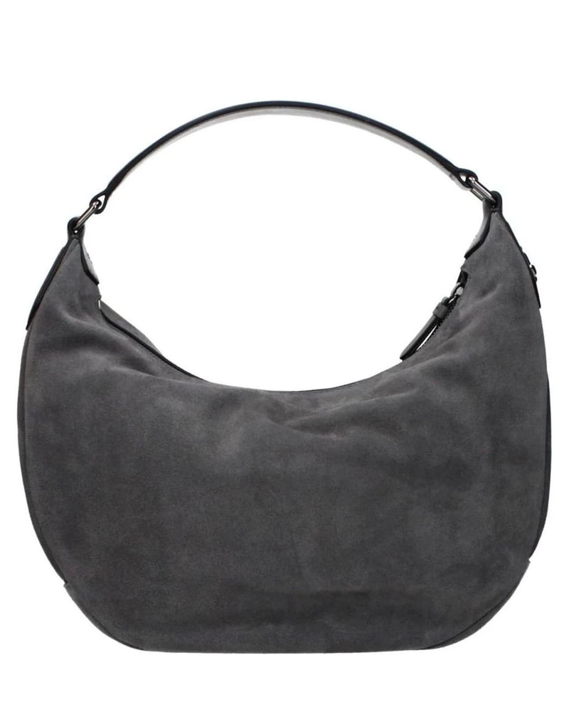 Jimmy Choo Gray Leather Shoulder Bag Glam Steals