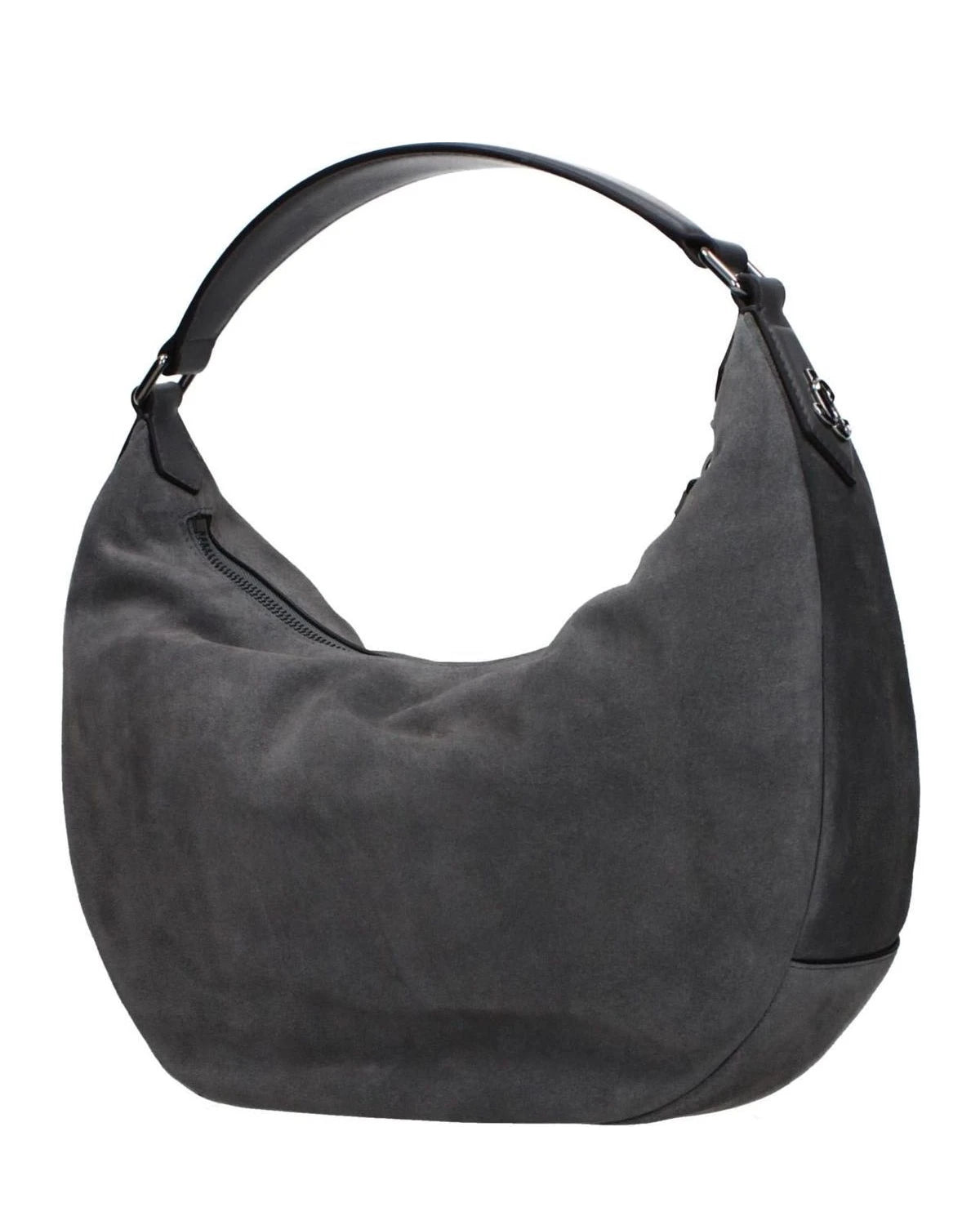 Jimmy Choo Gray Leather Shoulder Bag Glam Steals