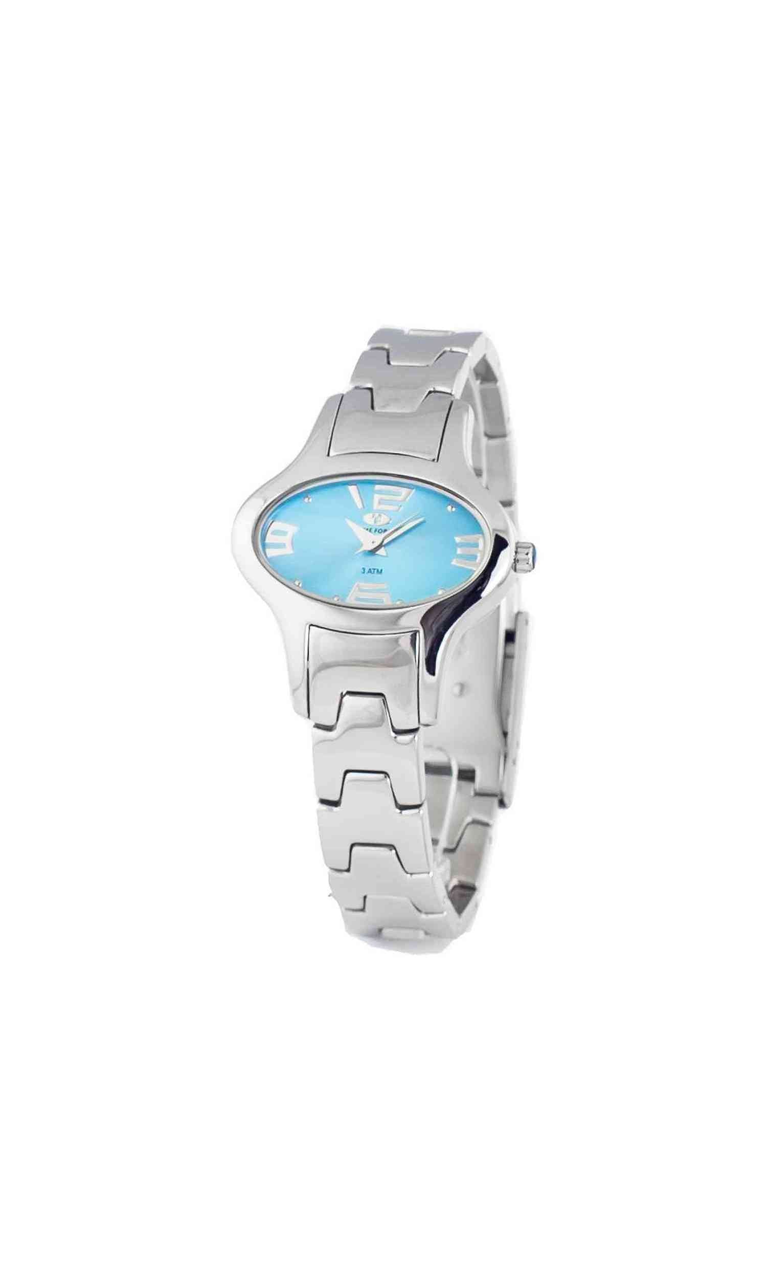 Time Force Silver Stainless Steel Watch Glam Steals