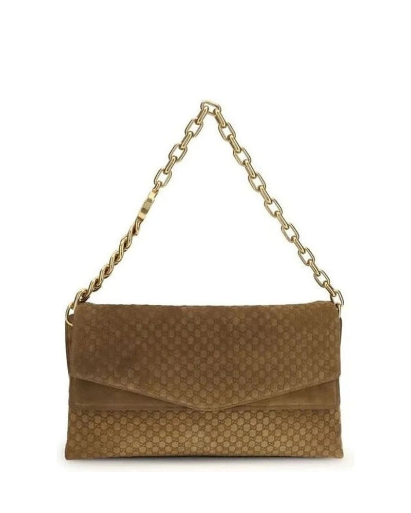 Gucci Beige Suede Leather Handbag Glam Steals