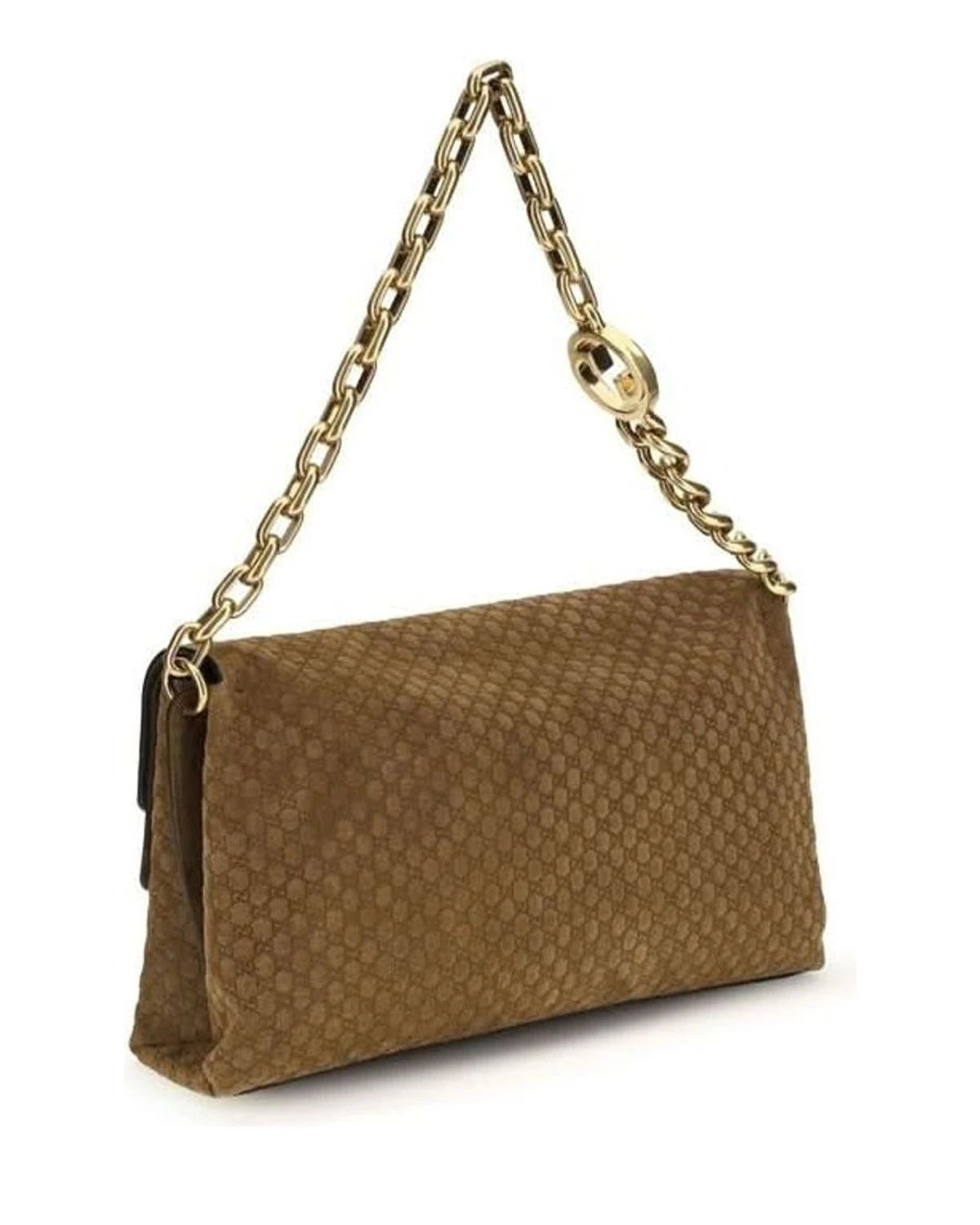 Gucci Beige Suede Leather Handbag Glam Steals