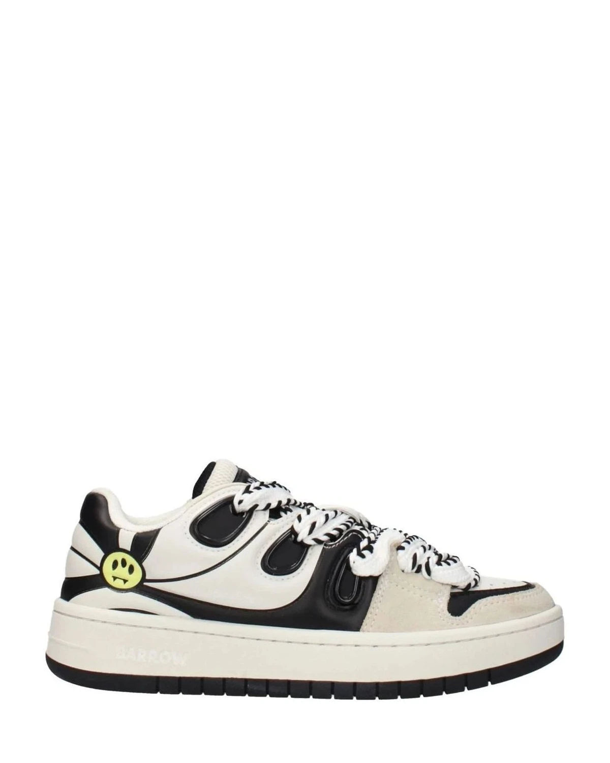 Barrow Beige Leather Sneakers Glam Steals