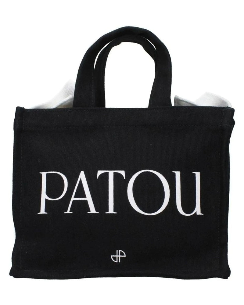 Patou Black Cotton Handbag Glam Steals