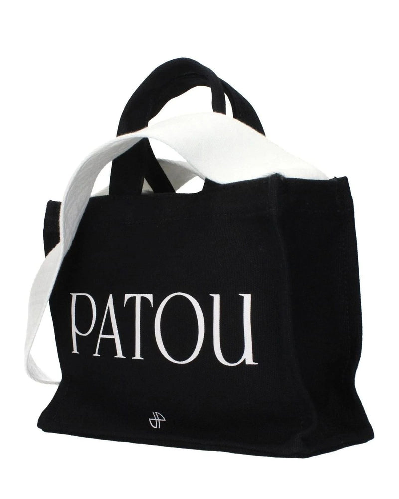 Patou Black Cotton Handbag Glam Steals