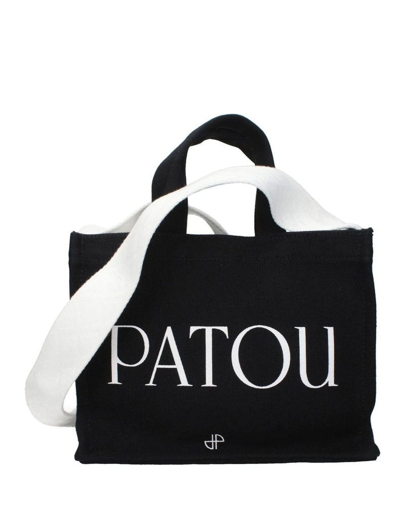 Patou Black Cotton Handbag Glam Steals