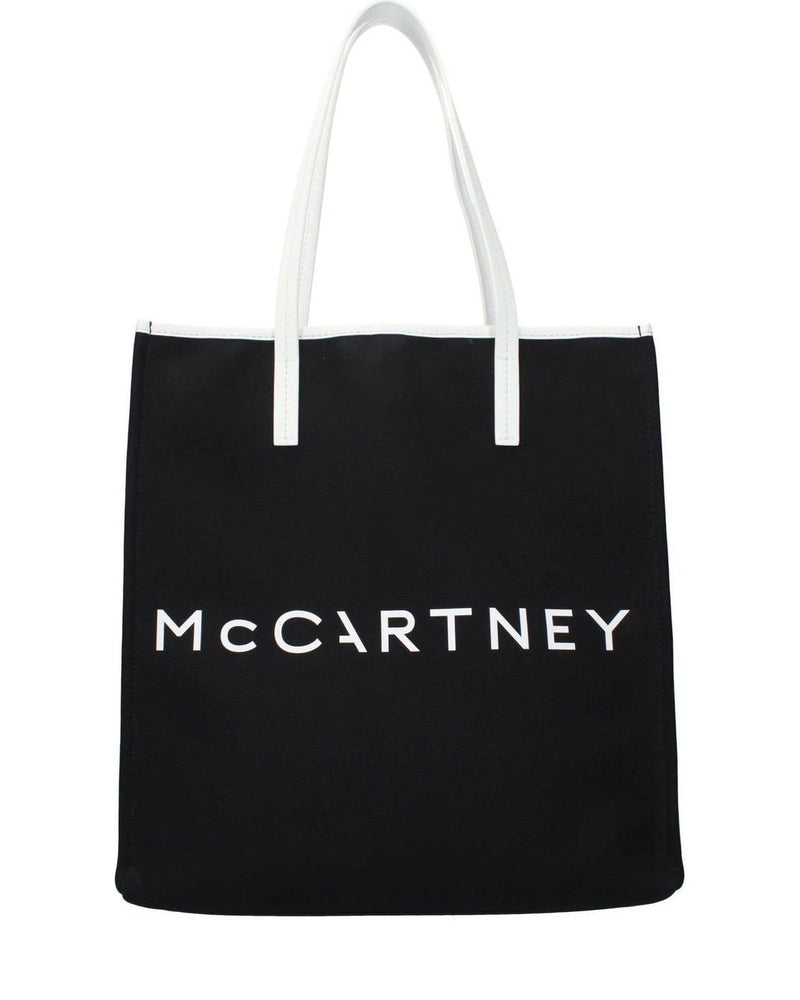Stella Mccartney Black Fabric Shoulder Bag Glam Steals