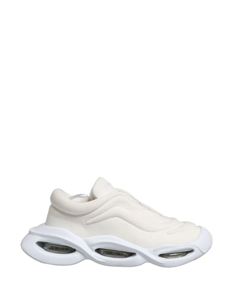 Dolce & Gabbana White Slip On Wave Low Top Sneakers Glam Steals
