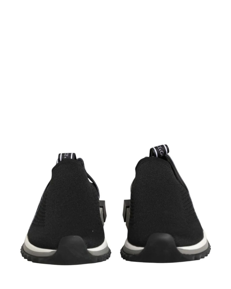 Dolce & Gabbana Black Slip On Sorrento Low Top Sneakers Glam Steals
