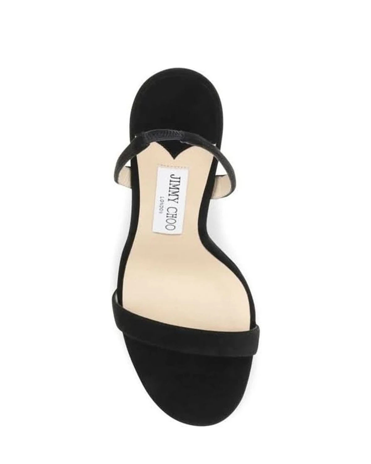 Jimmy Choo Black Leather Calf Bos Taurus Stiletto Heel Sandals Glam Steals