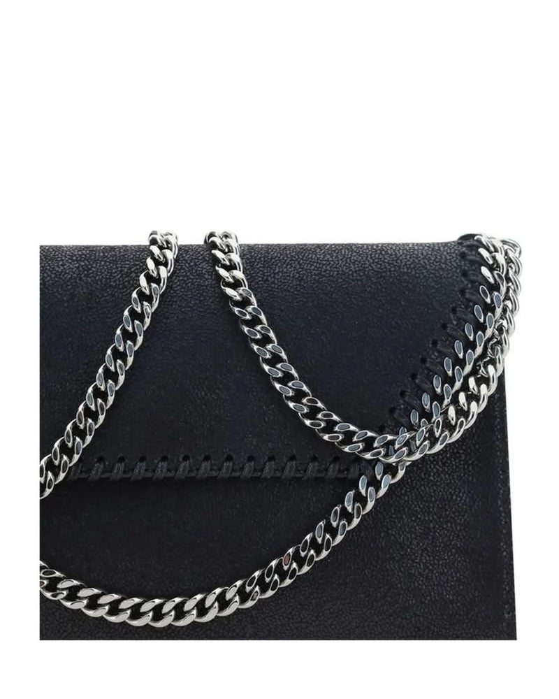 Stella Mccartney Black Polyester Shoulder Bag Glam Steals