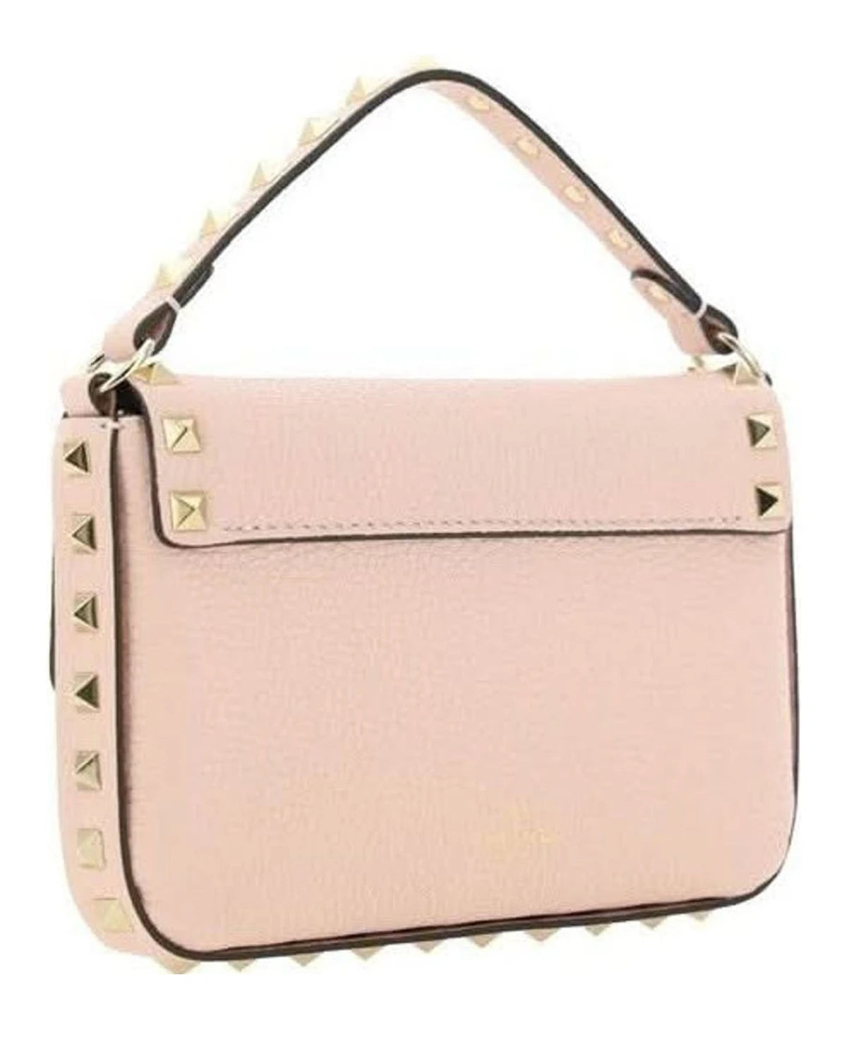 Valentino Garavani Pink Leather Calf Bos Taurus Shoulder Bag Glam Steals