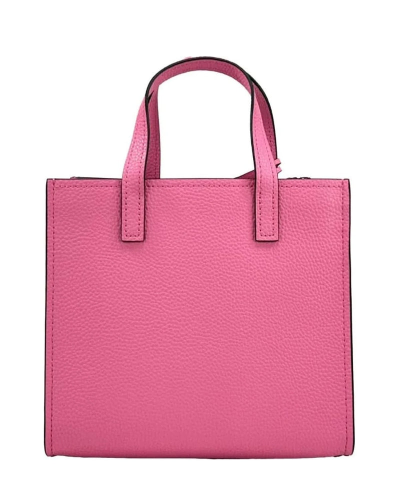 Marc Jacobs Grind Silver Satchel Bag 