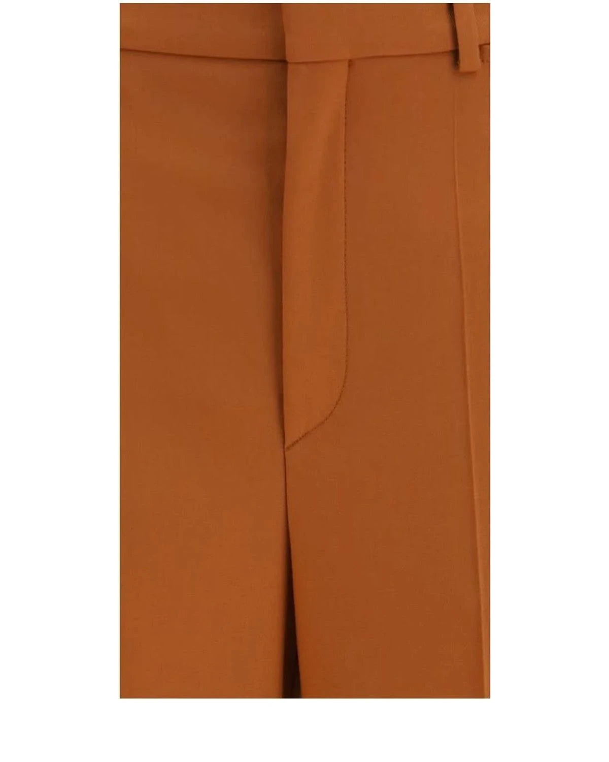 Chloé Trouser in orange, Cotton — view 3