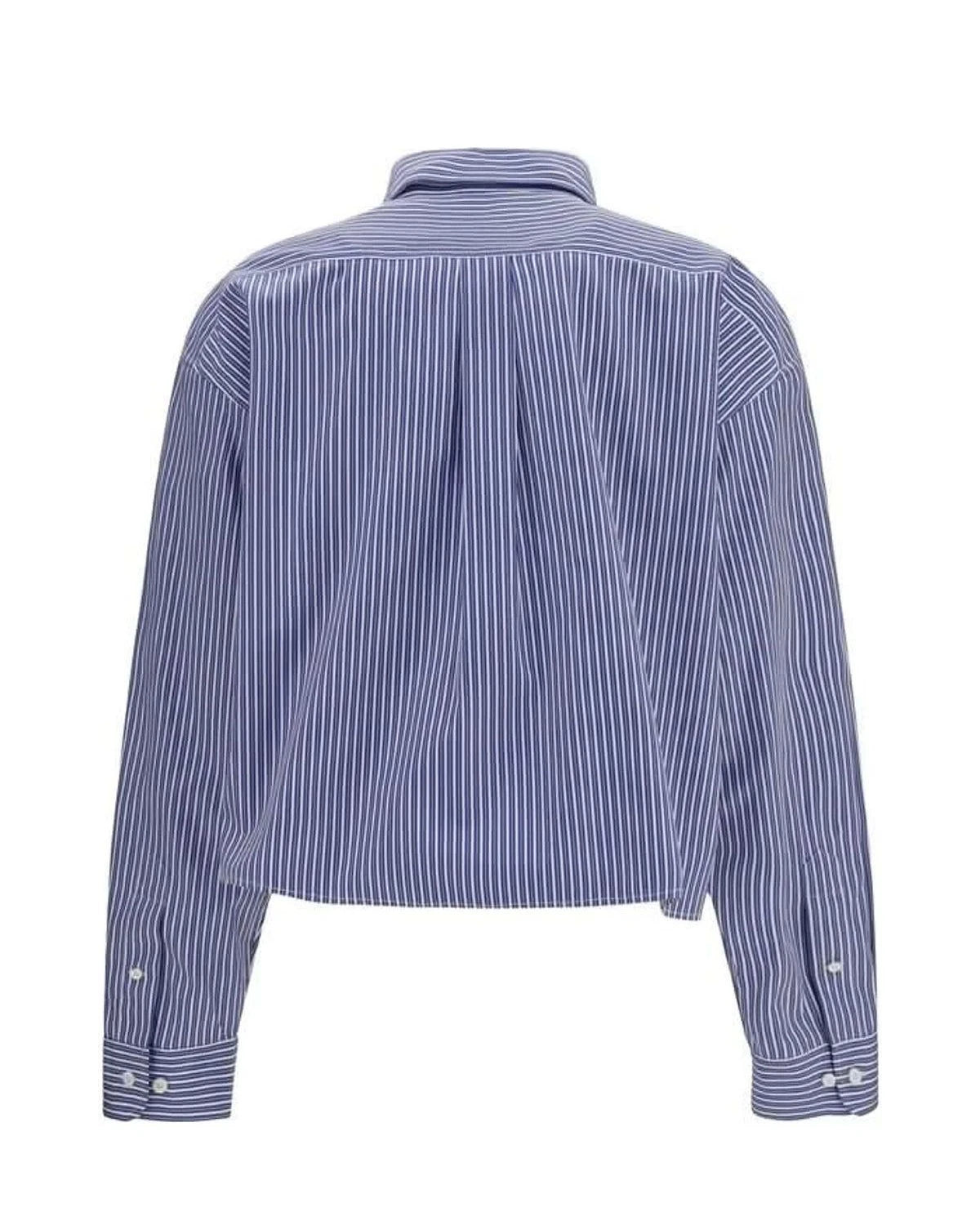 Miu Miu Dress Shirt in blue, Cotton — view 2