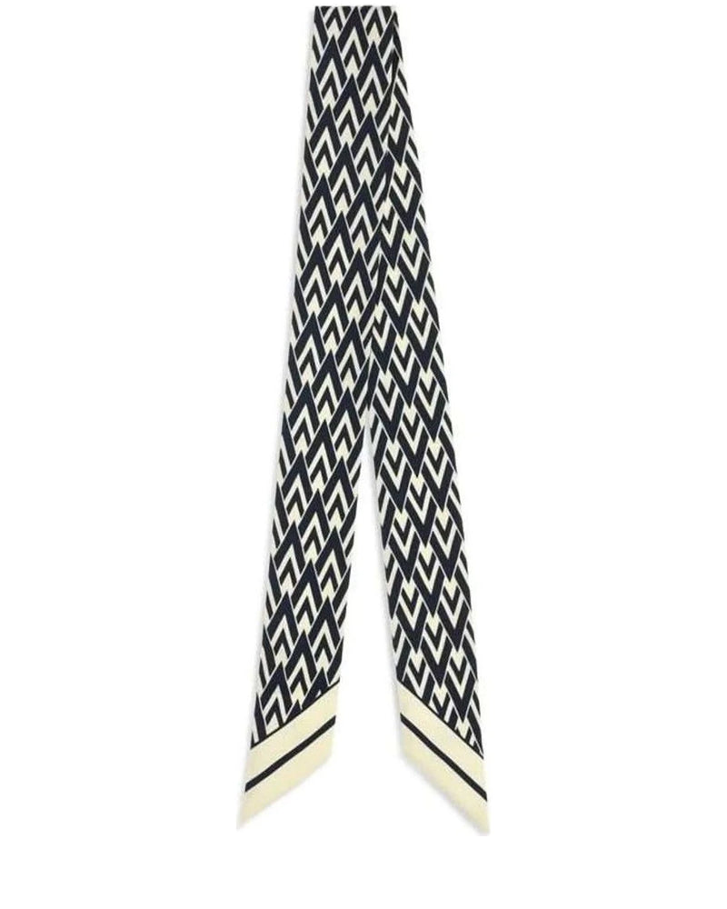 Valentino Garavani Scarves & Shawl in blue, Silk — view 2