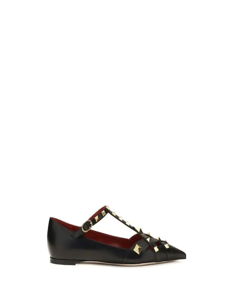Valentino Garavani Black Ballet Flats 