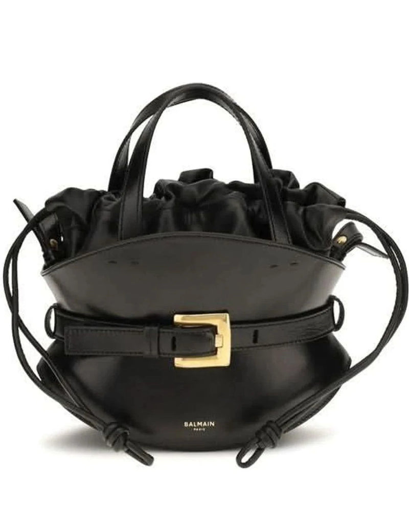 Balmain Black Bucket Bag 