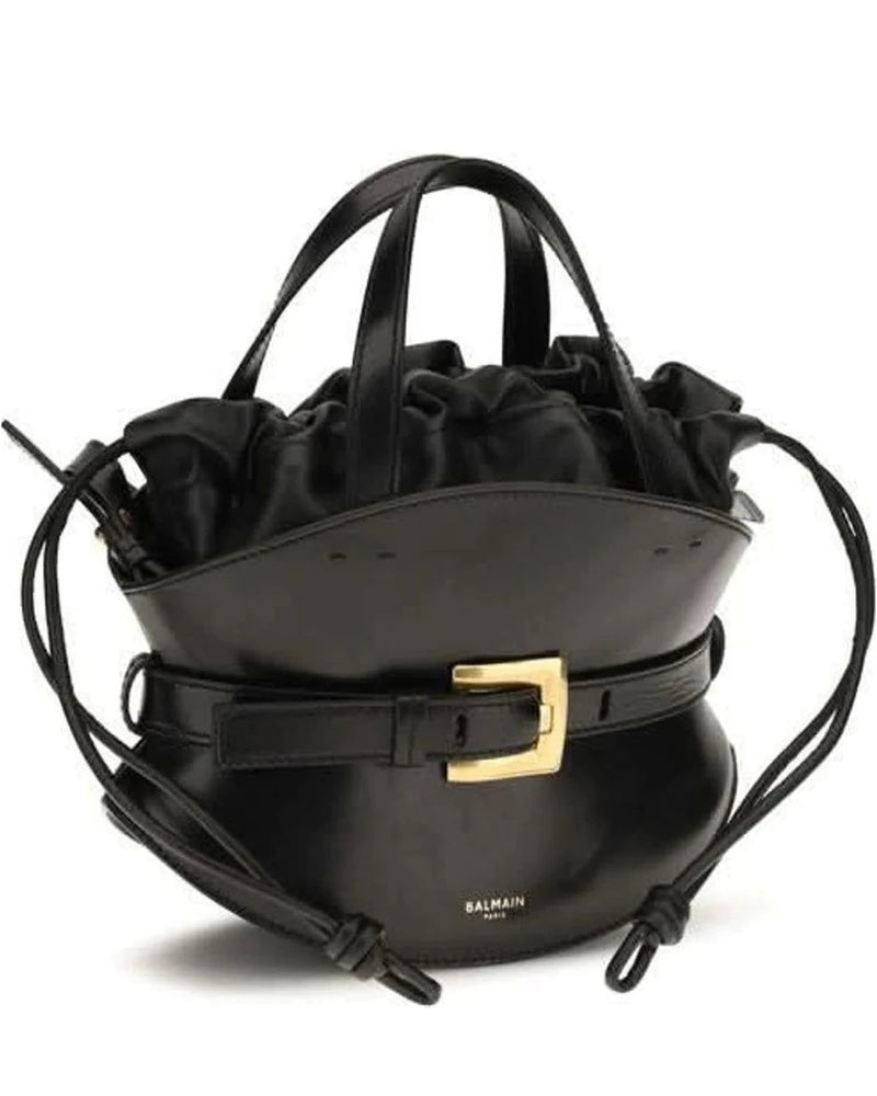 Balmain Black Bucket Bag 