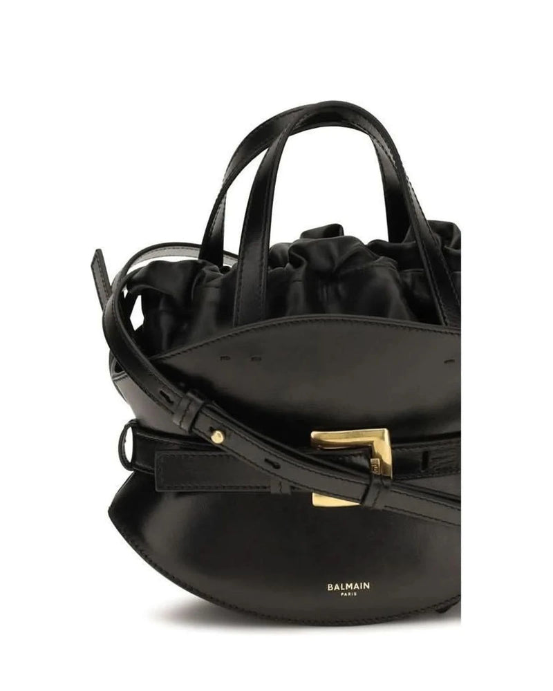 Balmain Black Bucket Bag 