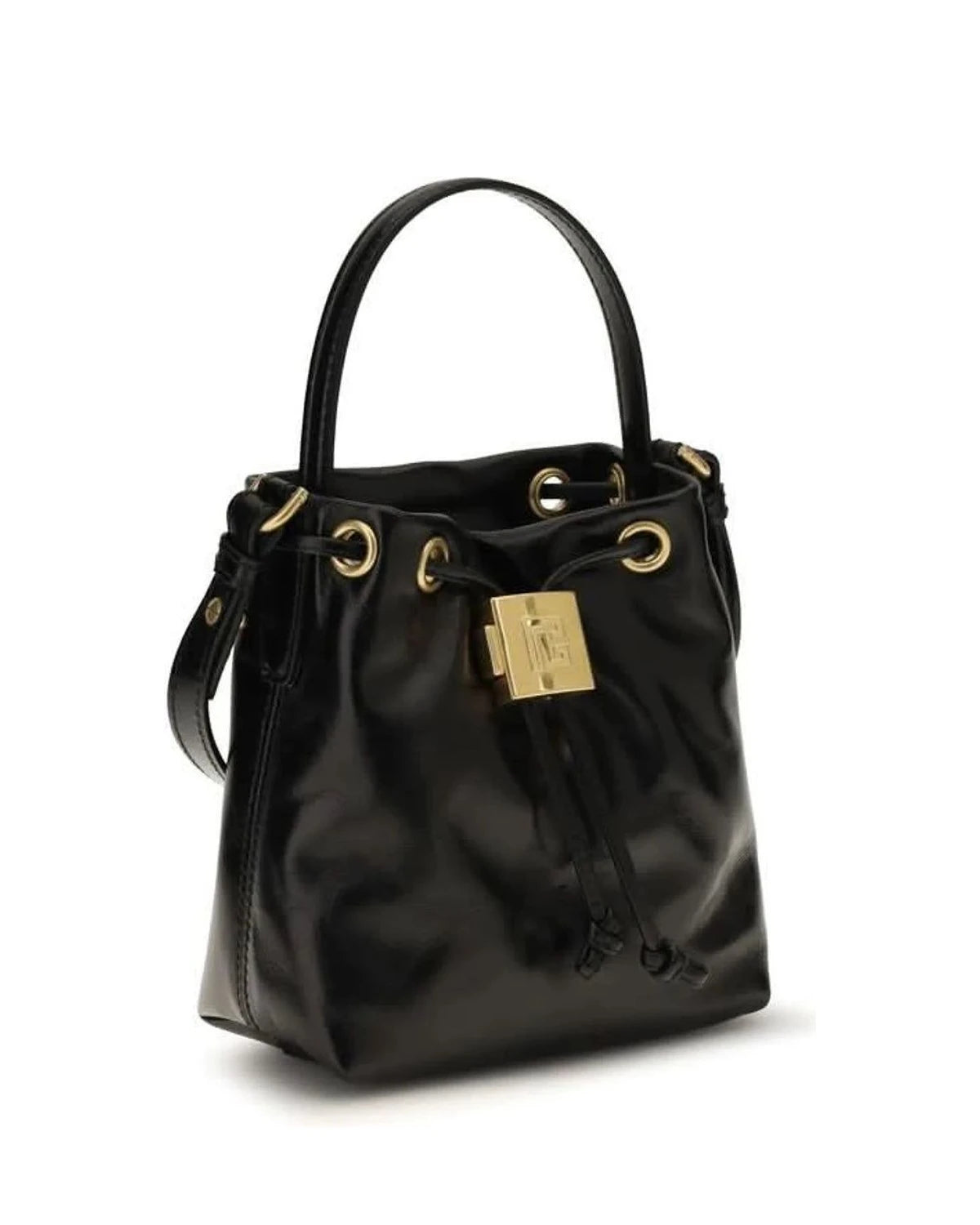 Balmain Black Bucket Bag 