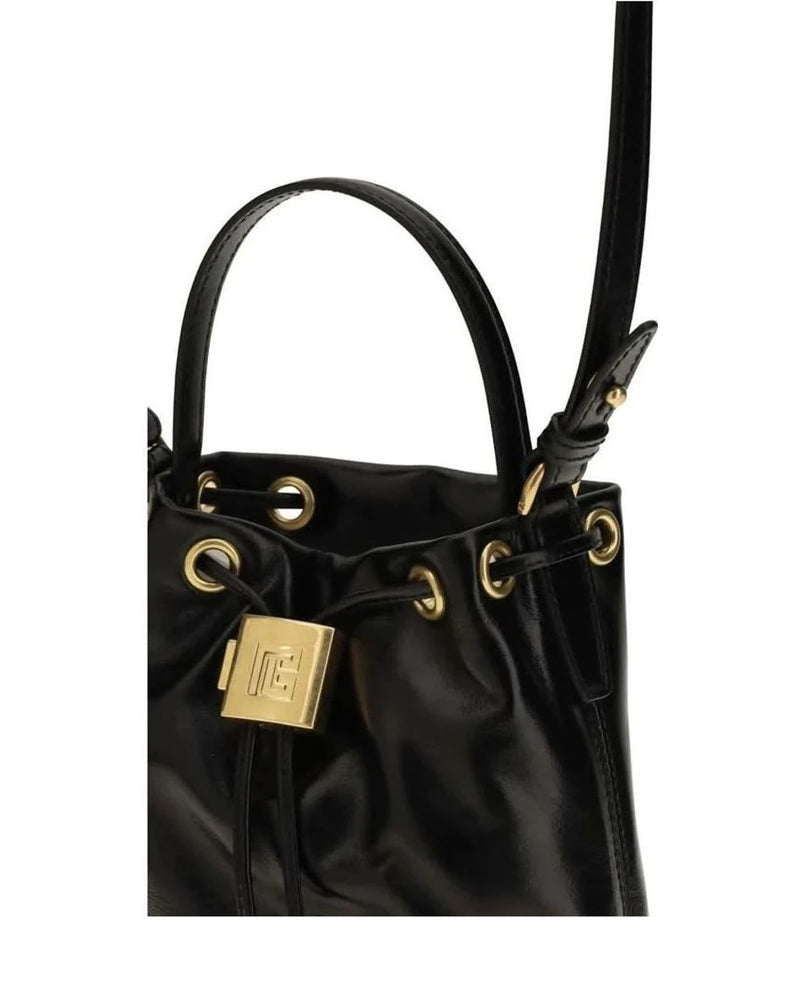 Balmain Black Bucket Bag 