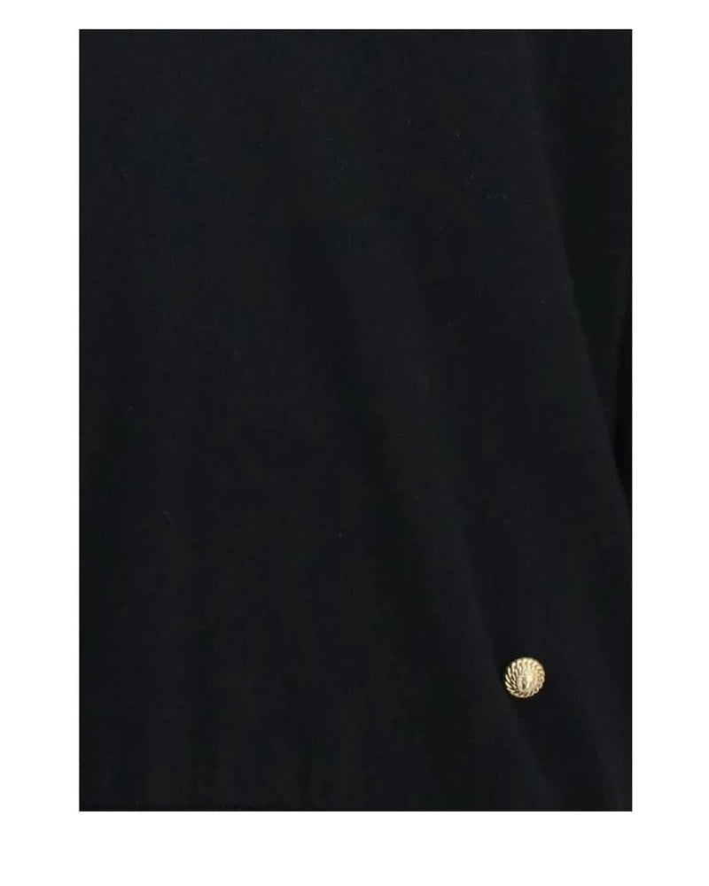 Balmain Sweater in black, Merino Wool — view 3