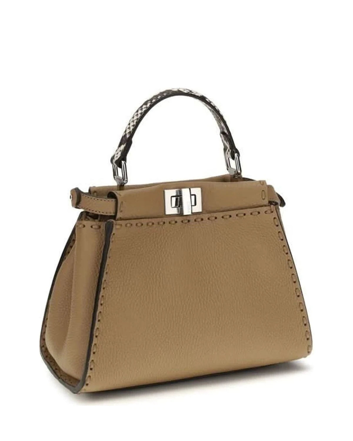Fendi Beige Shoulder Bag 