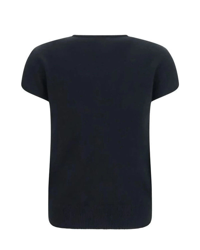 Balmain Sweater in black, Merino Wool — view 2