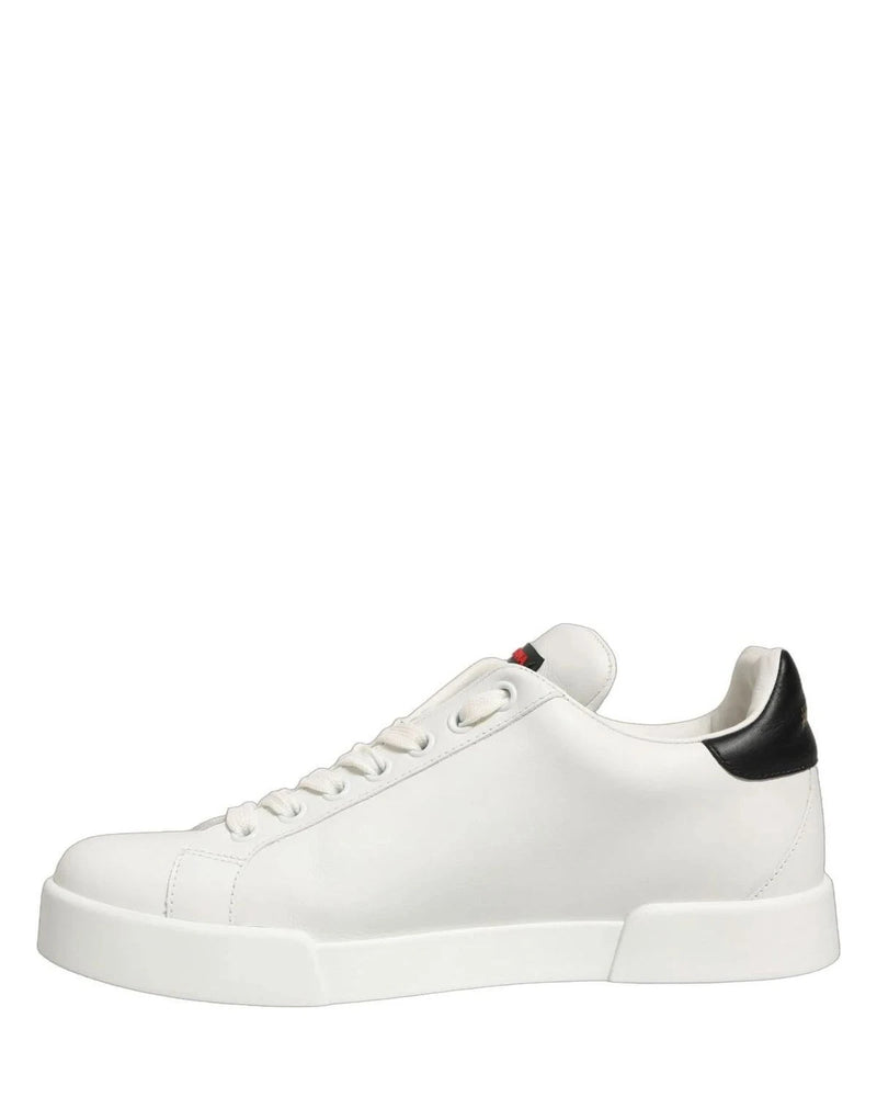 Dolce & Gabbana Patch White Sneakers 