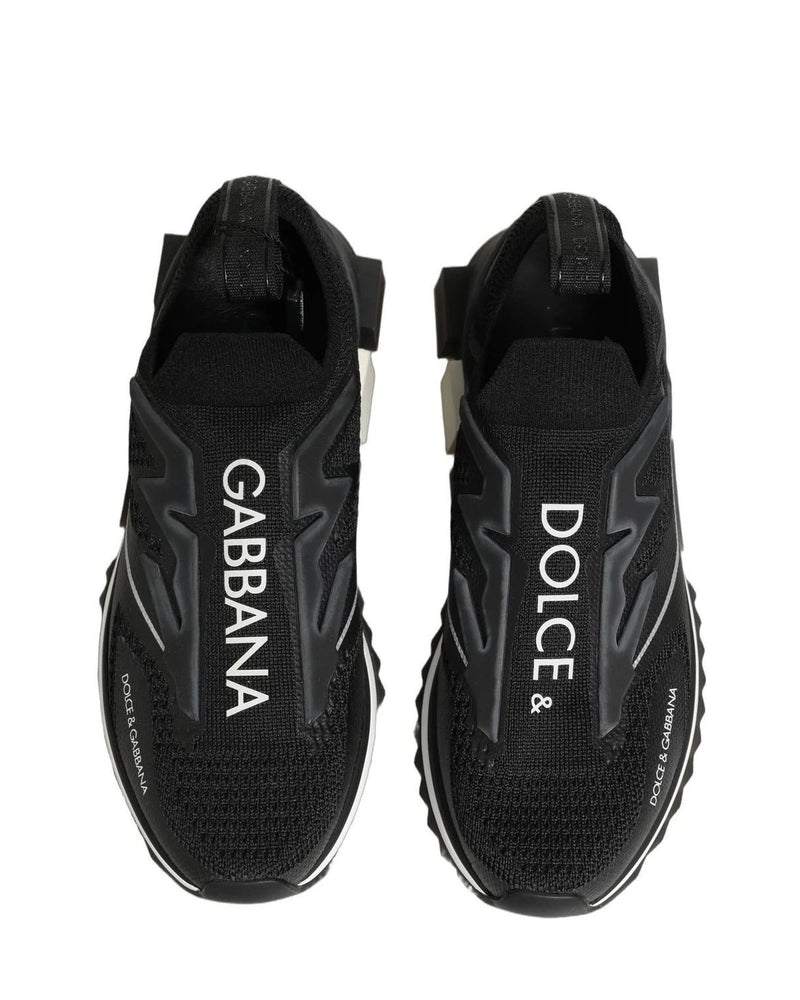 Dolce & Gabbana Sorrento Black Sneakers 