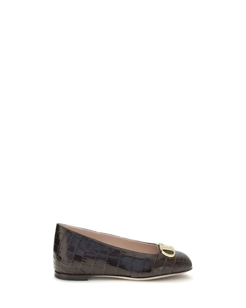 Valentino Garavani Brown Ballet Flats 