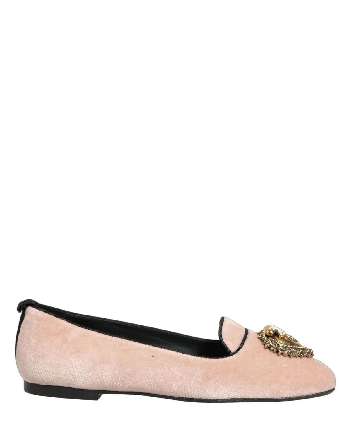 Dolce & Gabbana Devotion Pink Loafers 