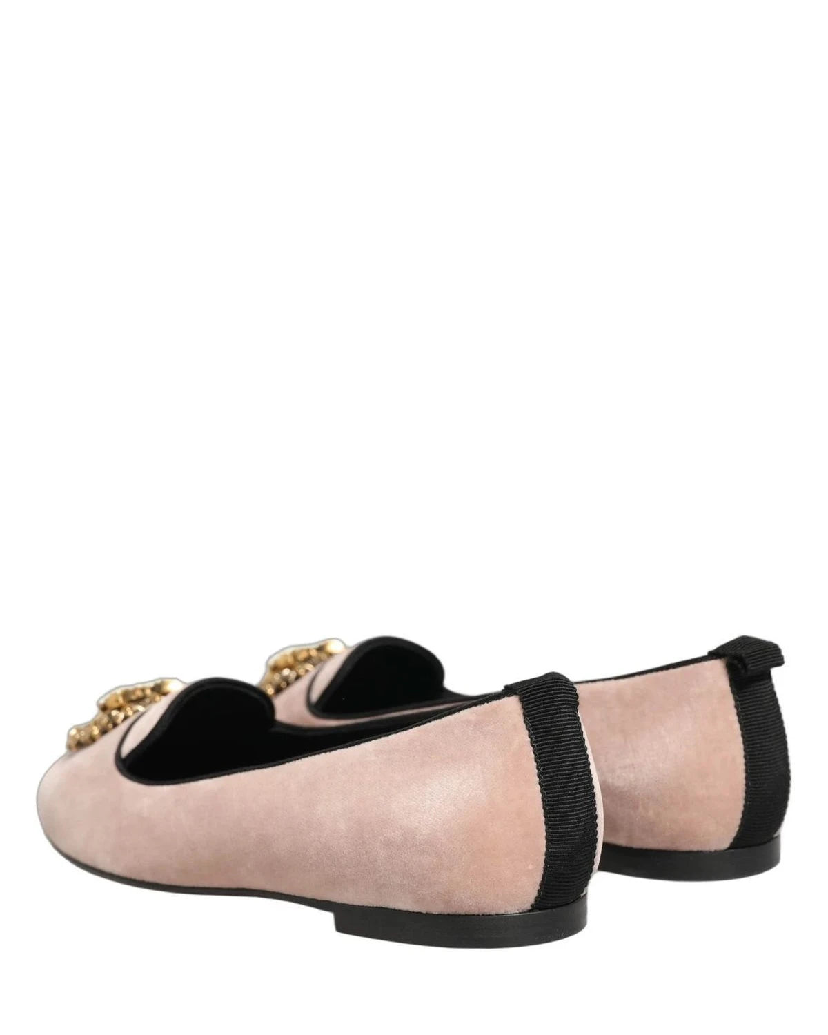 Dolce & Gabbana Devotion Pink Loafers 
