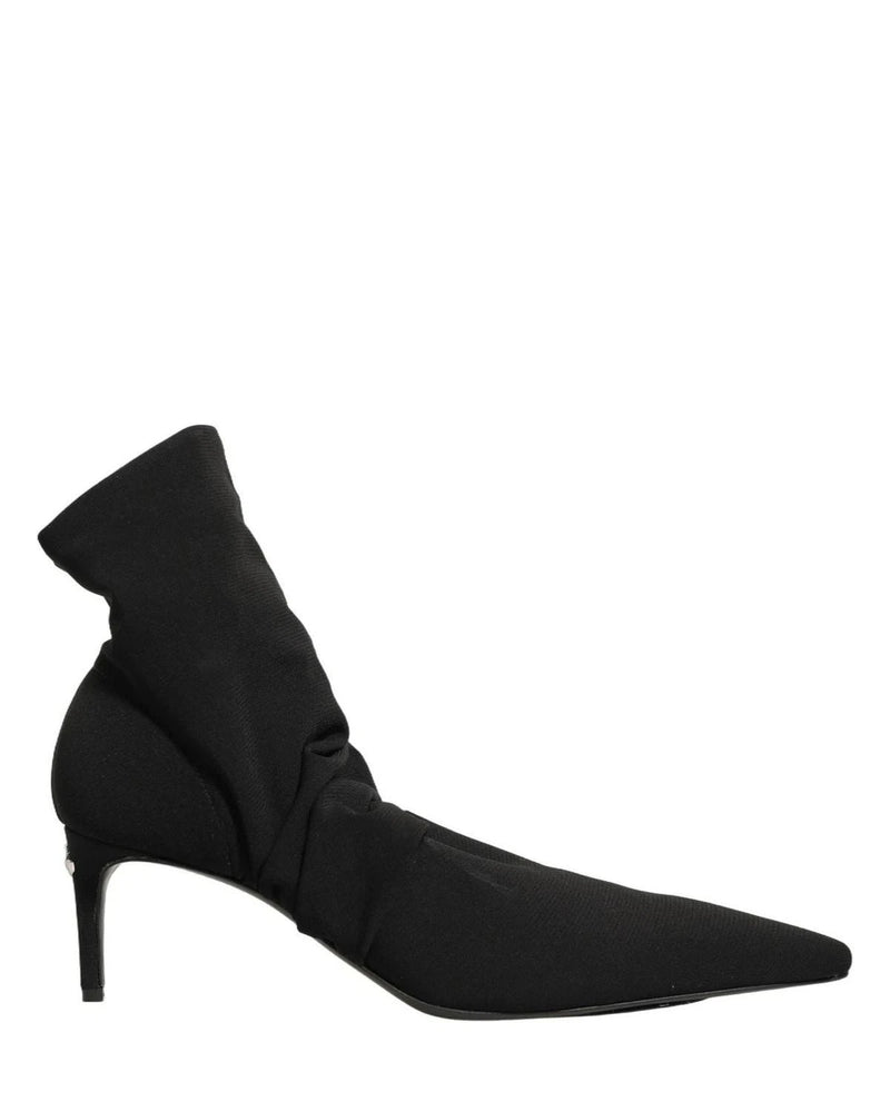 Dolce & Gabbana Socks Black Ankle Boots 