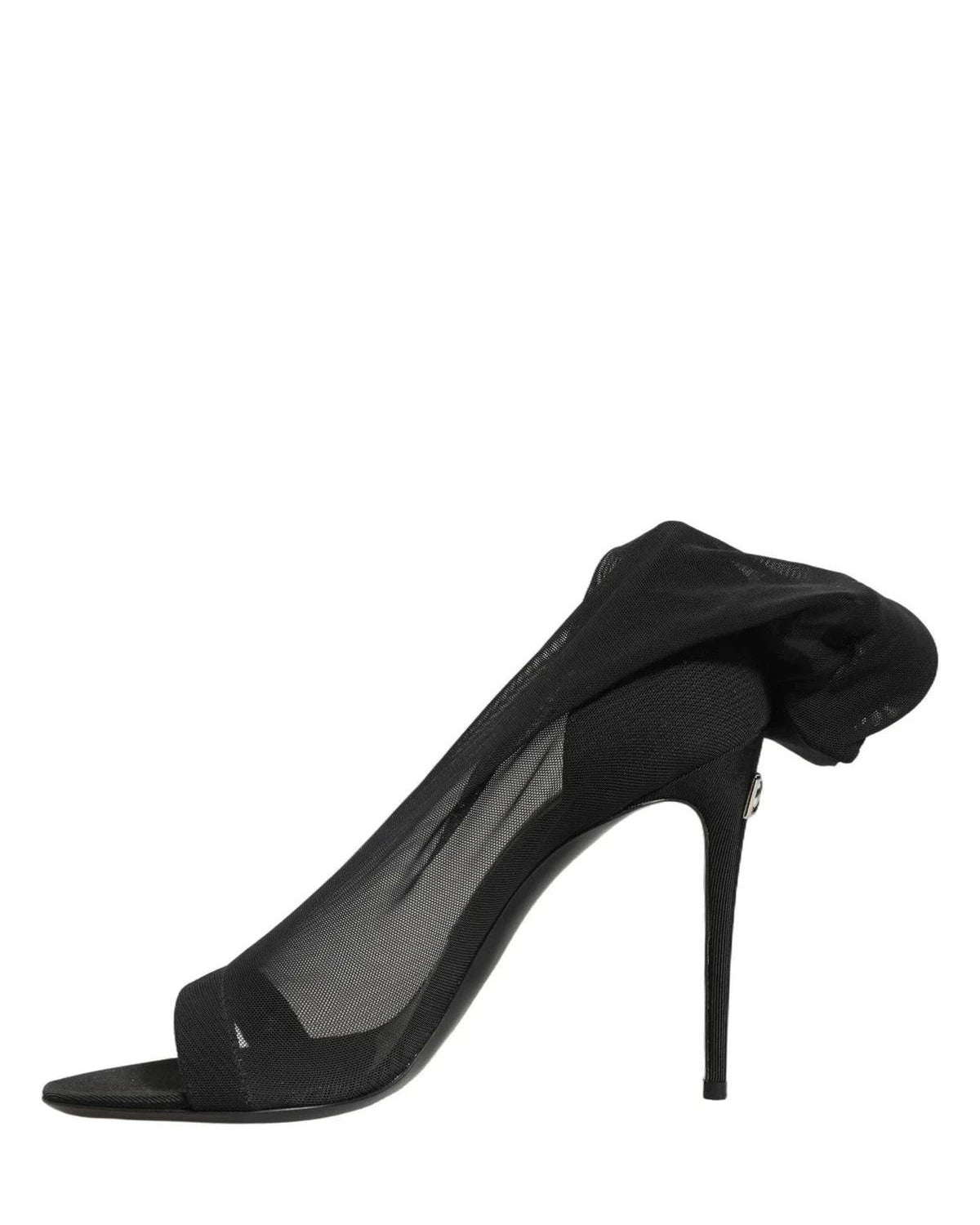 Dolce & Gabbana Sock Black Boots 